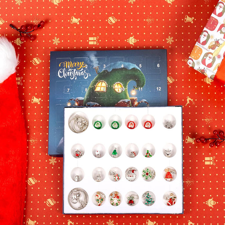 Gjør-det-selv armbåndsett: en spennende julekalender som fremmer kreativitet hos jenter.