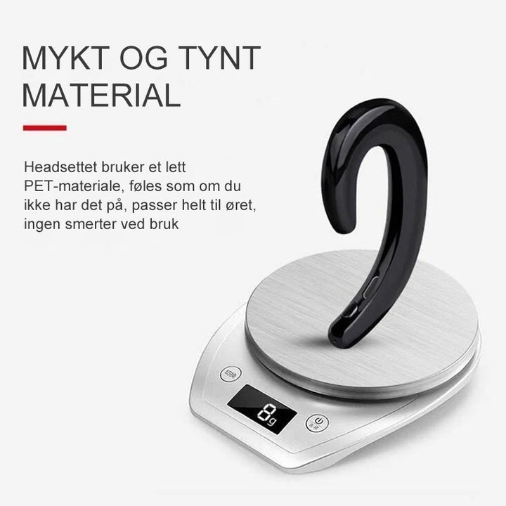 Beinkonduksjon hodetelefoner for økt situasjonsbevissthet, ideelle for turgåing og urban pendling.