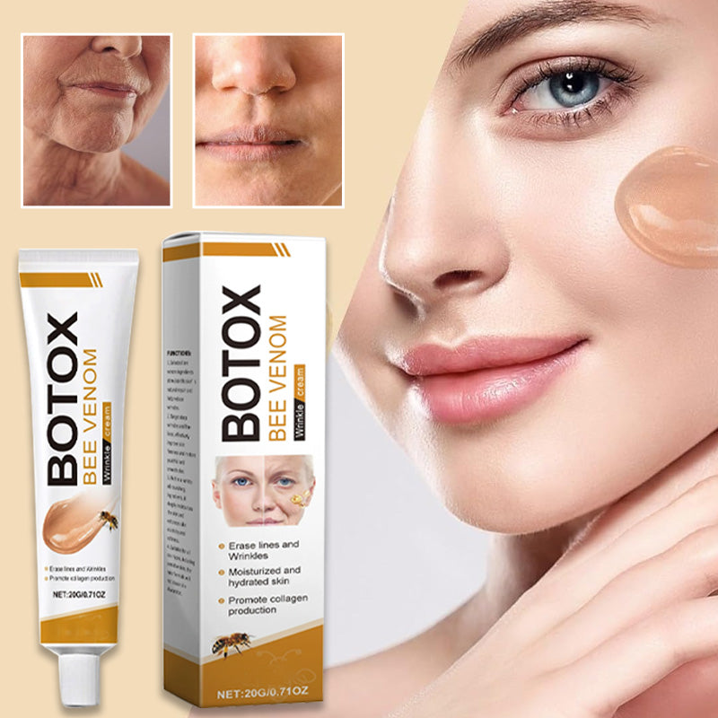 Biegift ansiktskrem. Oppstrammende og fuktighetsgivende formel for anti-age effekt, glød og næring.