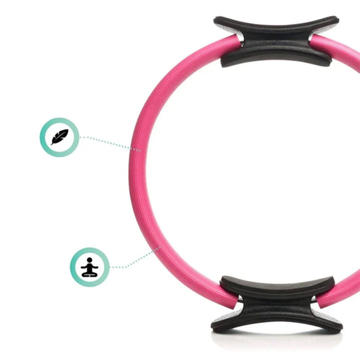 Unisex treningsring, egnet for alle nivåer. Perfekt utstyr for yoga, pilates og fitness.