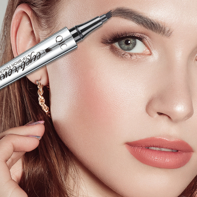 Vanntett microblading øyenbrynspenn. Gir naturtro, fyldige bryn med 3D-effekt.