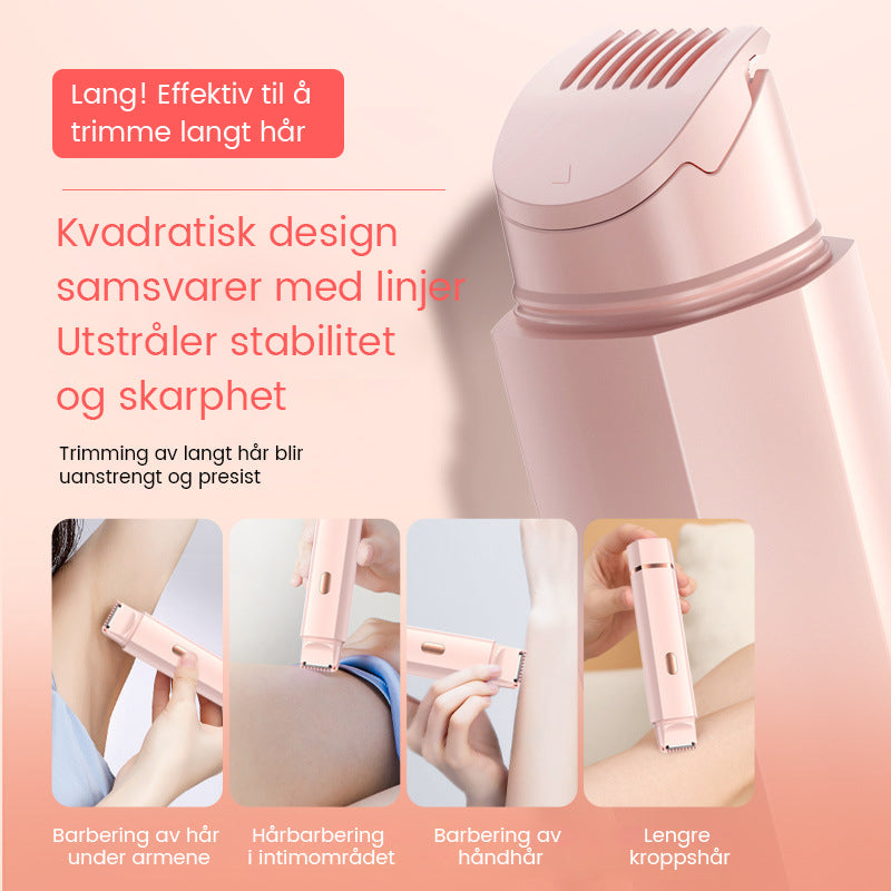 Ergonomisk unisex barbermaskin med kompakt design, perfekt for enkel håndtering og personlig pleie.