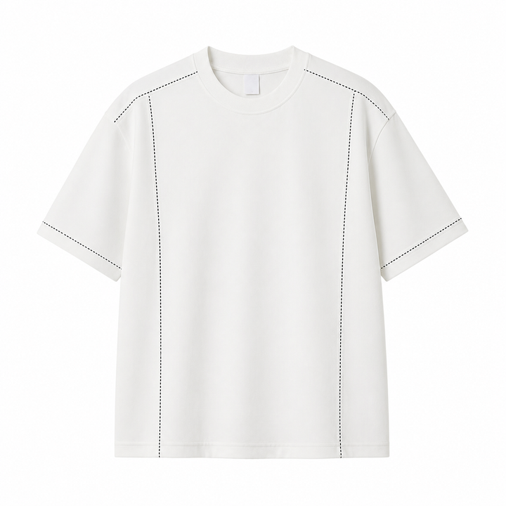 Elegant herre t-skjorte i premium 260g bomull. Kraftig og komfortabel, perfekt for en tidløs look.