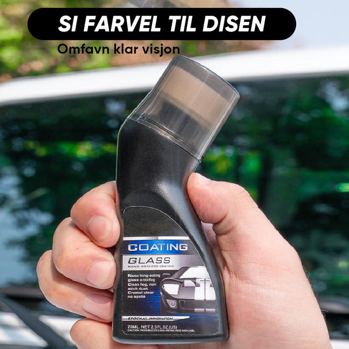 Anti-dugg spray for preventiv beskyttelse av glass, avgjørende for sikkerhet og klart syn på veien.