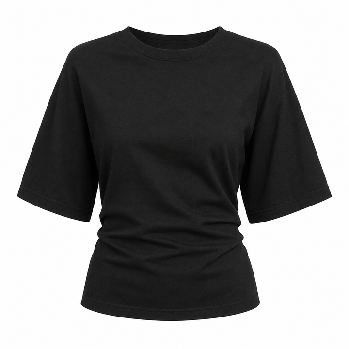 Moteriktig, kortermet cropped topp for dame. Figurnær passform & komfortabel streetwear stil for enhver anledning.