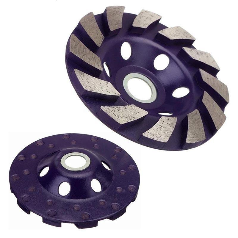 Allsidig diamantskive for overflatebehandling. Passer til betong, marmor, naturstein. Fornyer overflater.