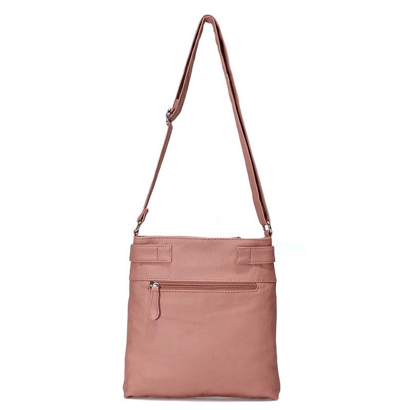 Vanntett PU-lær crossbody-veske for dame, en praktisk og stilfull skulderveske for enhver stil.