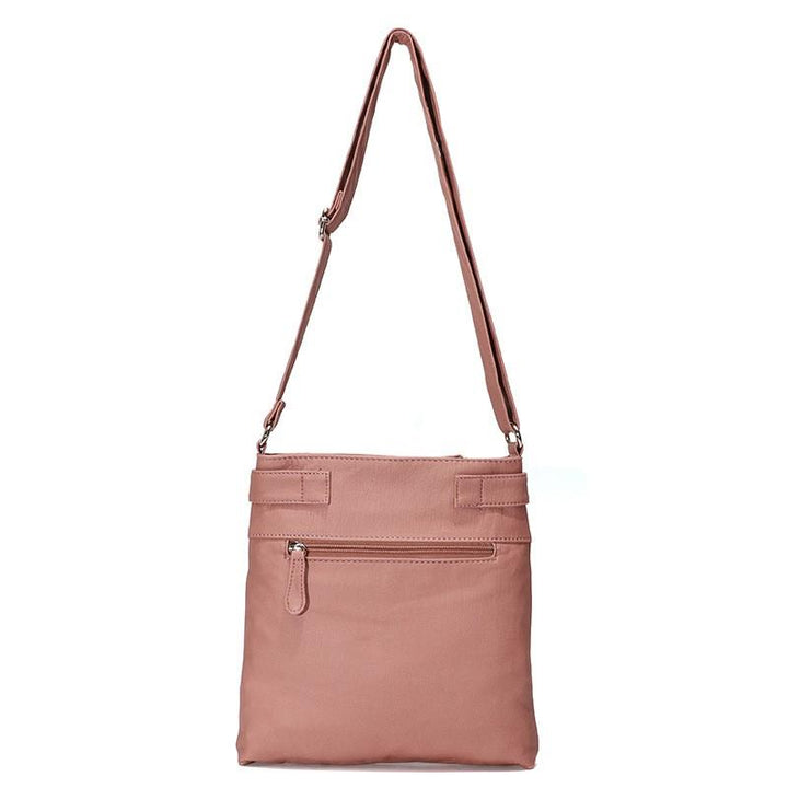 Vanntett PU-lær crossbody-veske for dame, en praktisk og stilfull skulderveske for enhver stil.