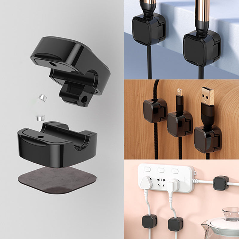 Innovativ magnetisk kabelorganisator for en ryddig arbeidsplass.
