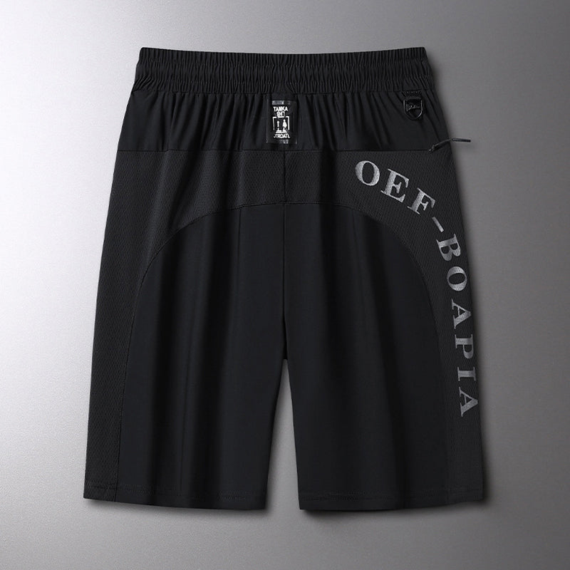 Komfortable herre shorts i elastisk stoff for sommeraktiviteter, trening og hverdagsbruk.