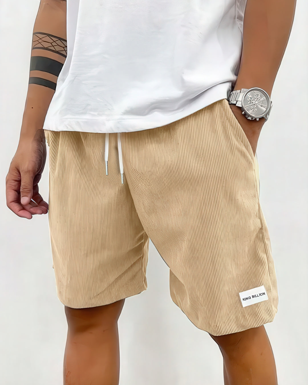 Lette herreshorts med løs passform for optimal komfort. Perfekte fritidsshorts til sommerbruk.