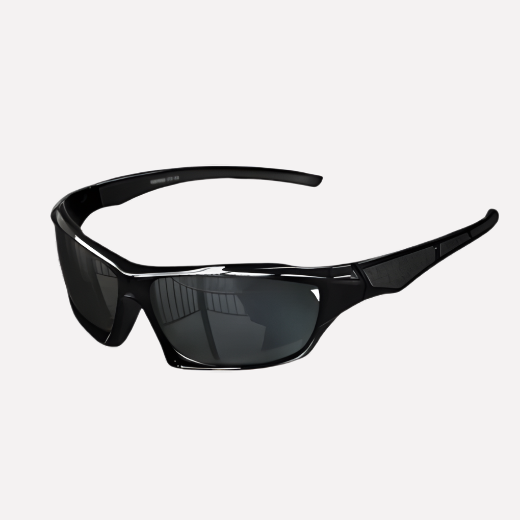 Reduser gjenskinn med disse polariserte sports solbrillene. Ideell for fiske, sykling og utendørs klarhet, UV400.