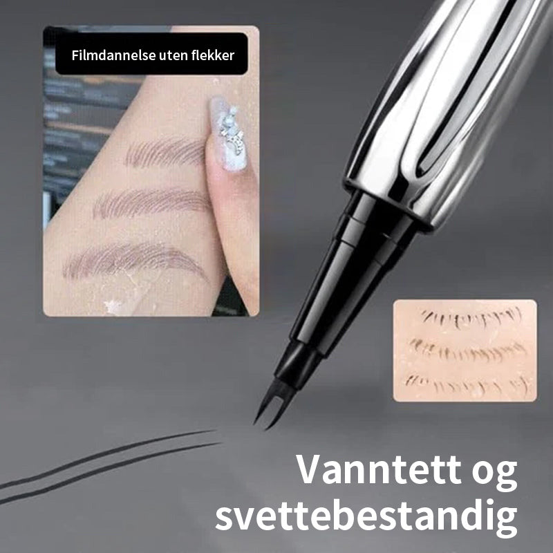 Kosmetikk for øyensminke: Vanntett brynblyant for definisjon og naturlig fylde.