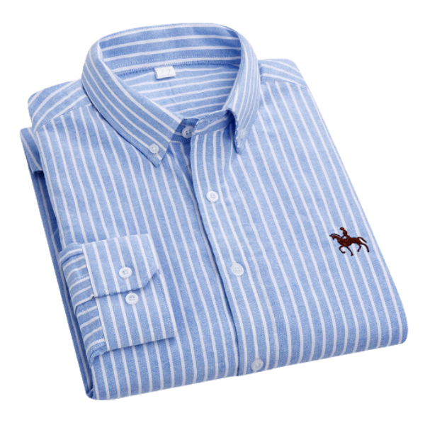 Premium herreskjorte i elegant, stilrent design for business casual eller fritid; langermet, slim fit.