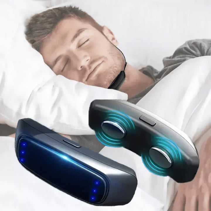 Anti-snorking enhet for dypere søvn og forbedret helse. Reduserer snorking effektivt.