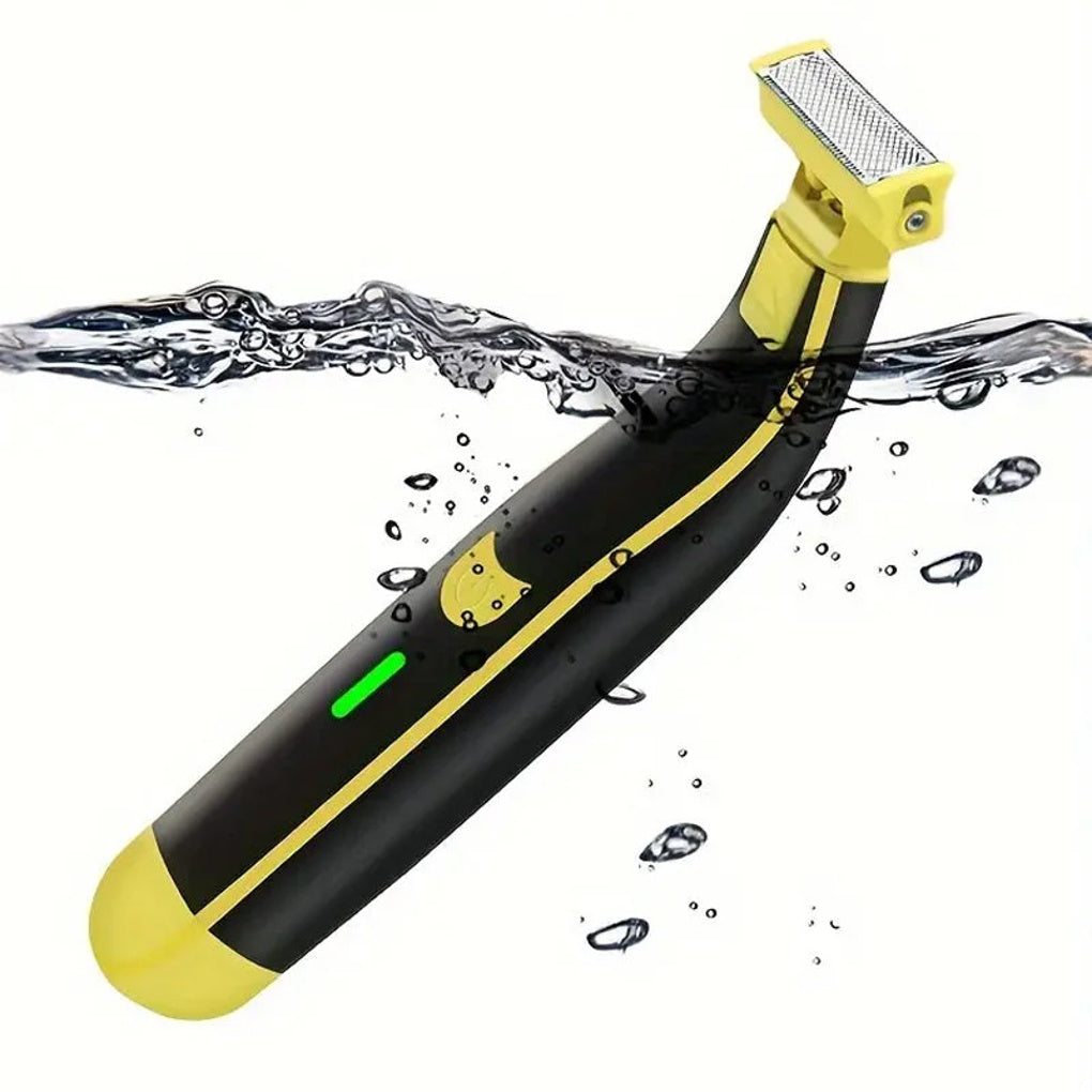 Kompakt og bærbar kroppstrimmer for menn/unisex. Perfekt for grooming på farten, både våt- og tørrbarbering.