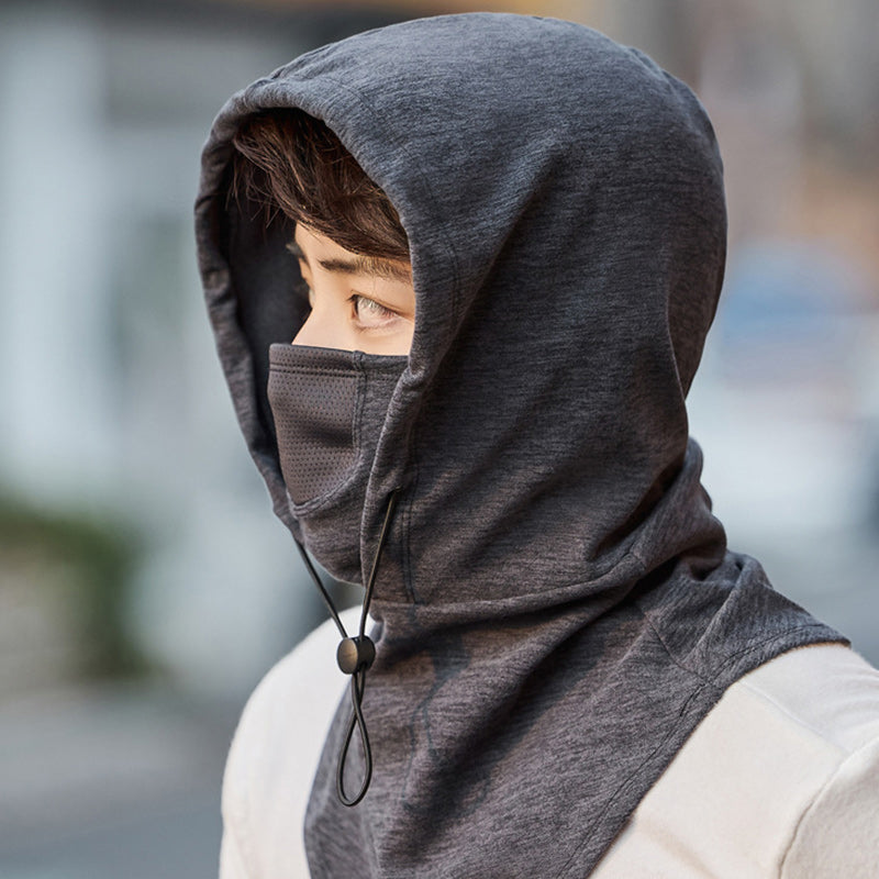 Varm og myk hetteansiktsmaske for ski og snowboard. Komfortabelt unisex tilbehør.