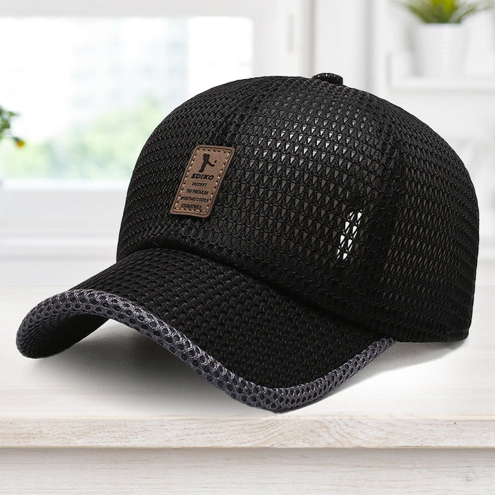Komfortabel unisex sommer baseballcaps. Pustende mesh gir solbeskyttelse for utendørs sport og fritid.
