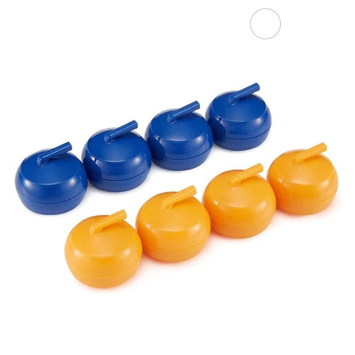 Få curlingmoro hjemme med dette kompakte bordspillet. Ideelt for barn og voksne, innendørs fritid.