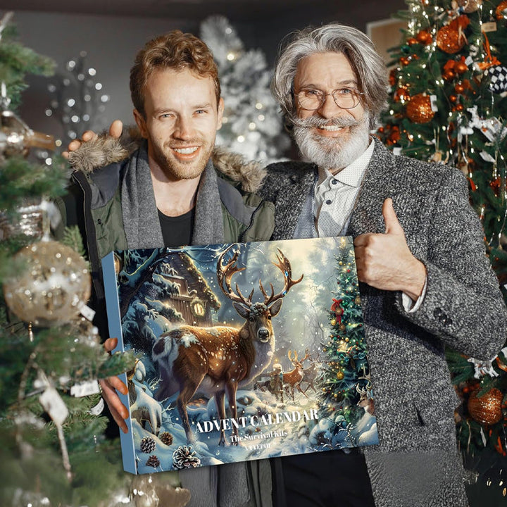 Survival Adventskalender – et must for friluftsliv, utendørs aktiviteter og forberedelse.