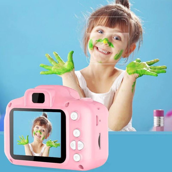 Perfekt gave til barn: Slitesterkt mini HD digitalkamera som inspirerer til kreative videoer og bilder.