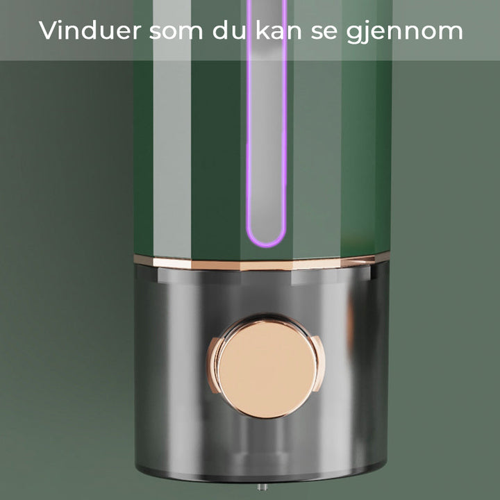 Baderomsdispenser for såpe, shampoo, lotion. Manuell, veggmontert design holder badet ryddig.