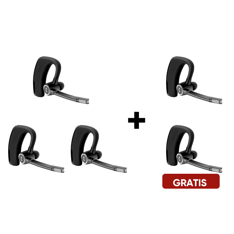 Moderne trådløst headset for alle, med super lydkvalitet og komfort for lengre bruk.
