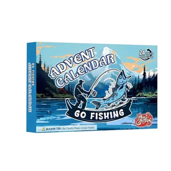 Spenningen med å åpne luker i Fiske Advent Kalender, avslører nytt fiskeutstyr.