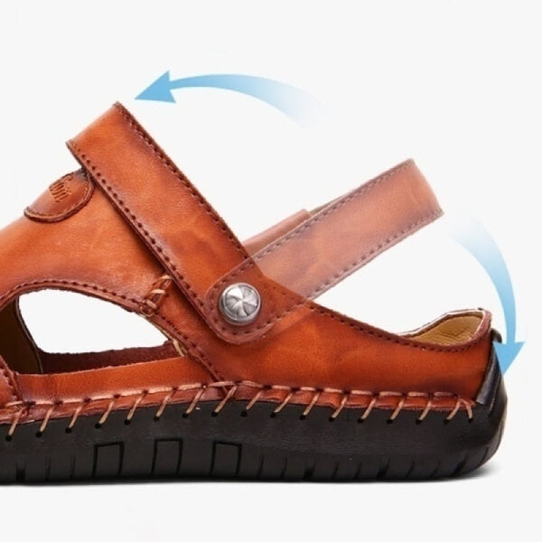 Ideelle herresandaler for turgåing, gir langvarig komfort og stabil støtte.