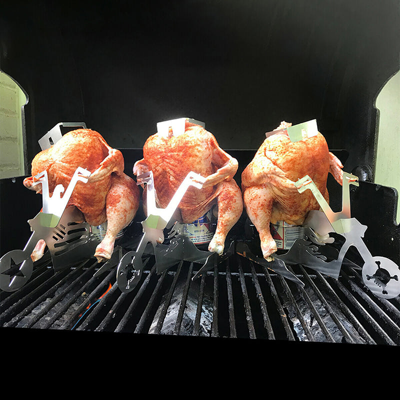 Grillfestens høydepunkt: Kyllingholder for en uforglemmelig og saftig kyllingopplevelse.