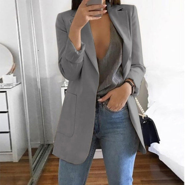 Kvinneklær blazer som kombinerer komfort og chic stil. Allsidig jakke for enhver dag.
