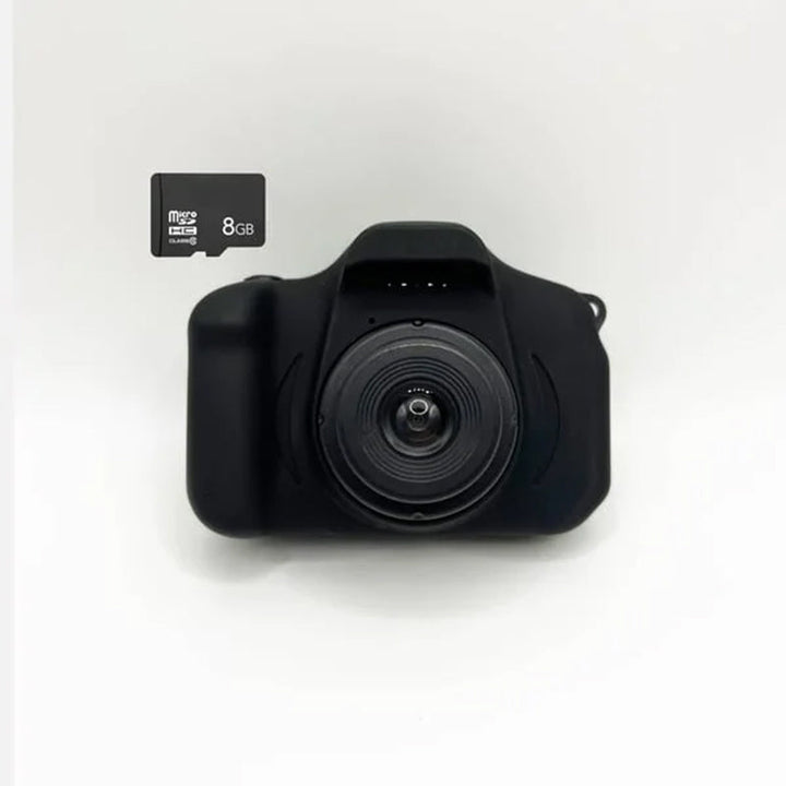 Lærerikt barnekamera HD som introduserer barn for digital fotografering og videoproduksjon lekent.