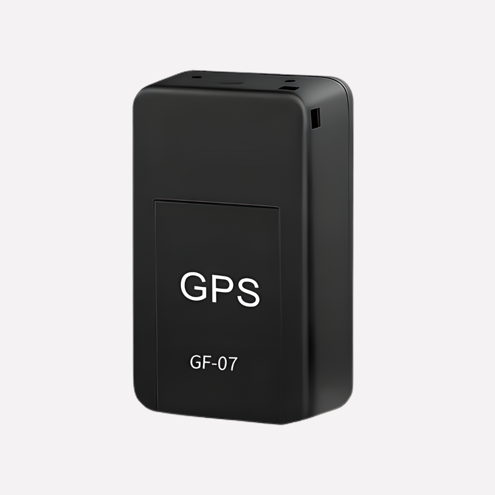 Svart GPS sporer for kjæledyr og eiendeler, sanntidssporing direkte på mobilapp for økt trygghet.