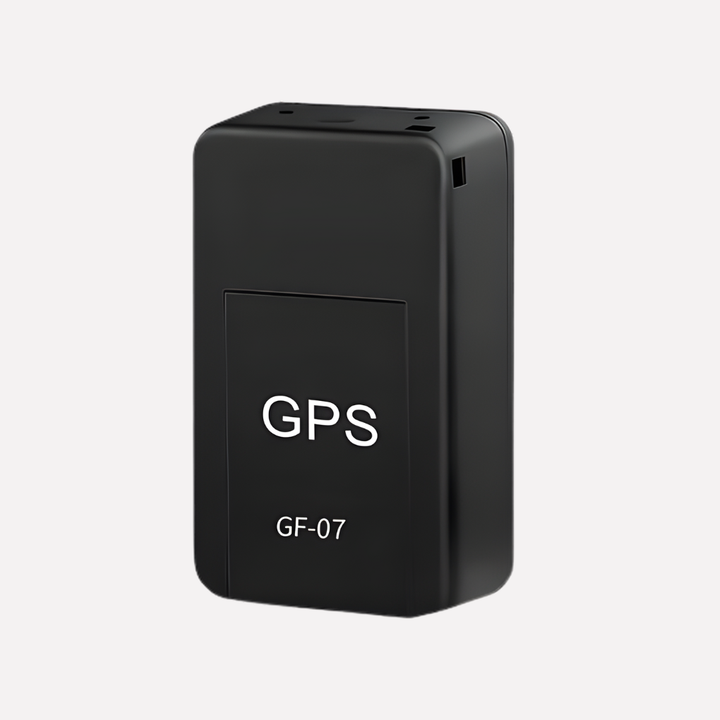 Svart GPS sporer for kjæledyr og eiendeler, sanntidssporing direkte på mobilapp for økt trygghet.