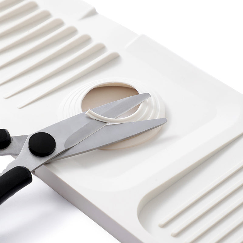 Hygienisk tørkematte i silikon, lett å rengjøre og vedlikeholde for daglig bruk på kjøkkenet.