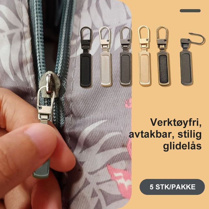 Enkelt å fikse ødelagte glidelåser med denne praktiske glidelåstrekkeren. Perfekt husholdningsutstyr for klær.
