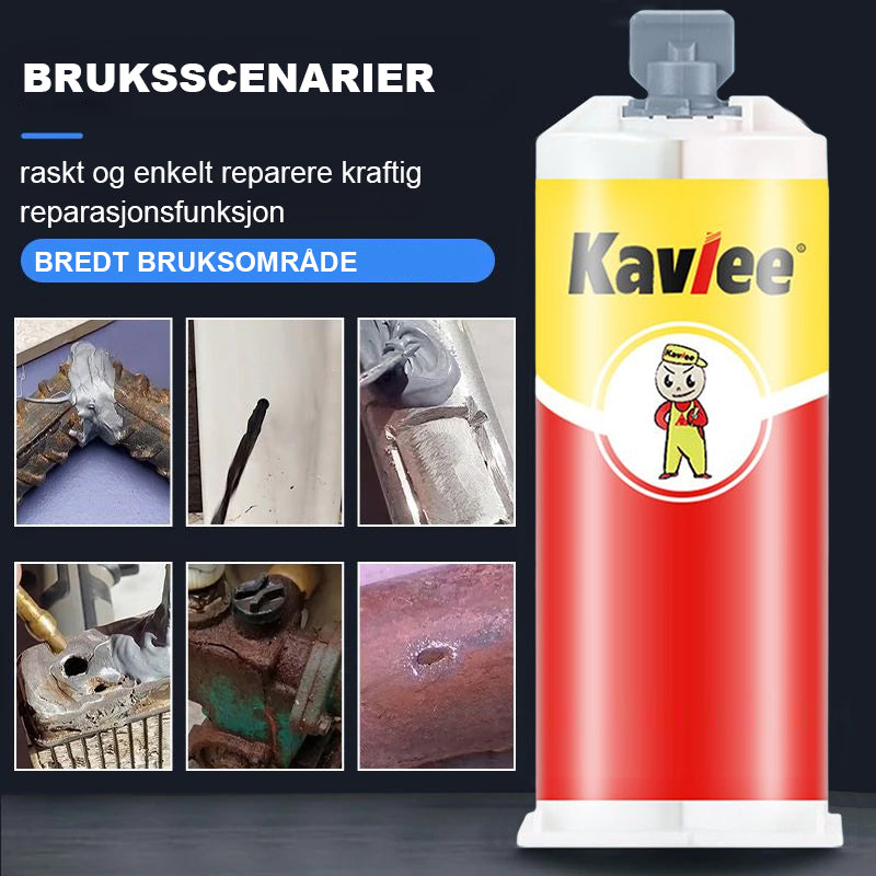 Reparasjonslim fikser ødelagt keramikk. Sterkt og vanntett lim for usynlige og holdbare reparasjoner.