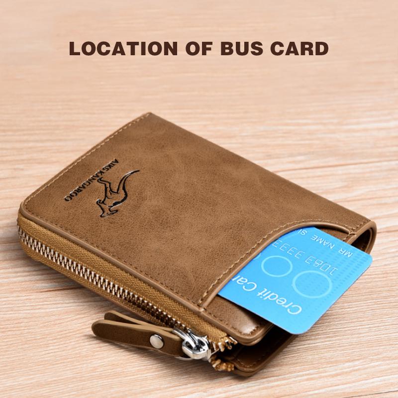 Svart PU-skinn lommebok for kvinner. Sikker RFID-beskyttelse og praktisk design.