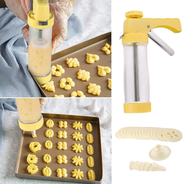 Silikonmatte som beskytter benkeplaten under baking av makroner/kjeks.