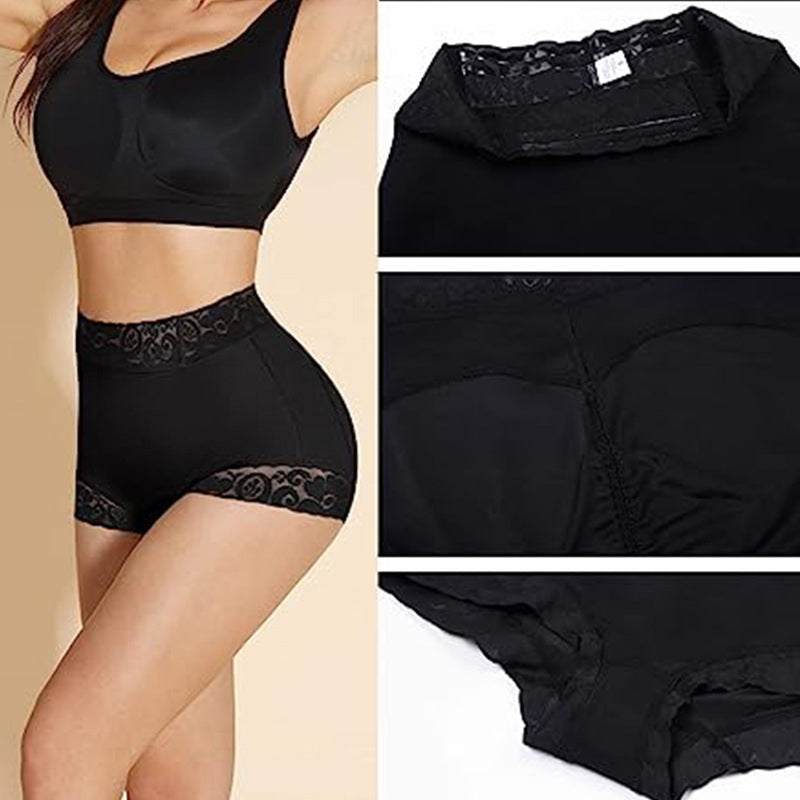 Slankende blondetruse bodyshaper for kvinner, med rumpe-løft og magekontroll for optimal form.