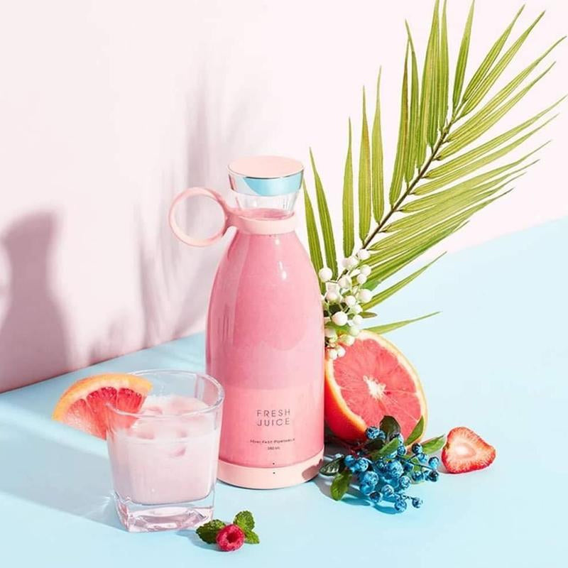 Bærbar smoothie blender i elegant design. Ditt personlige kjøkkenutstyr for sunne drikker, uansett hvor.