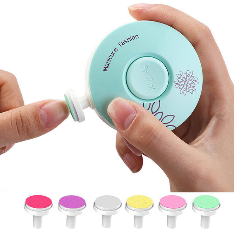 Hygienisk baby neglepleiesett med sikkerhetsfunksjoner. Perfekt for spedbarns negler og trygg negletrimming.