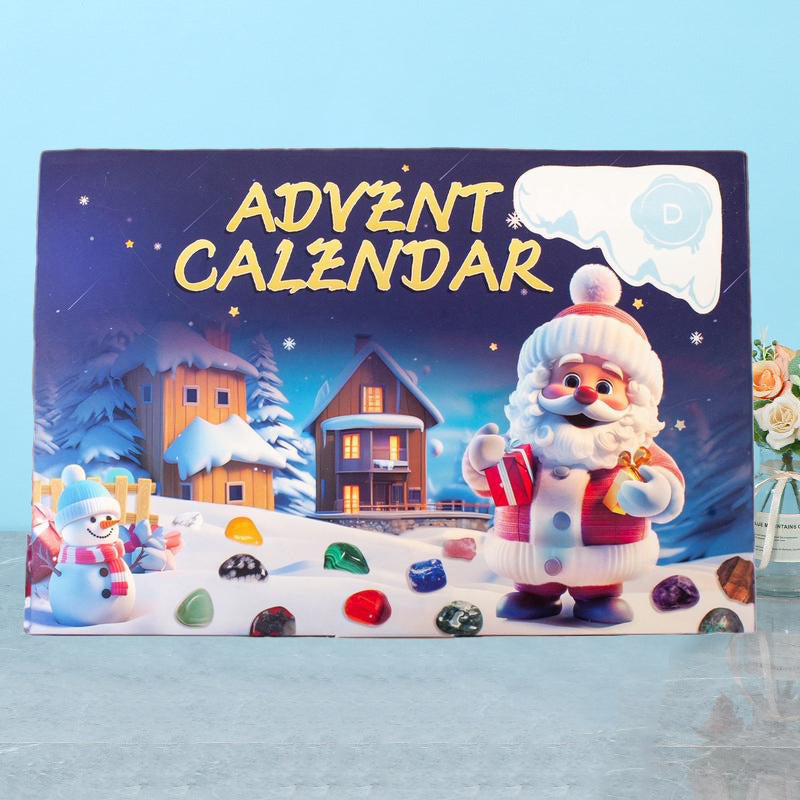 En spennende julegave: Adventskalender med edelstener som passer for alle aldre.