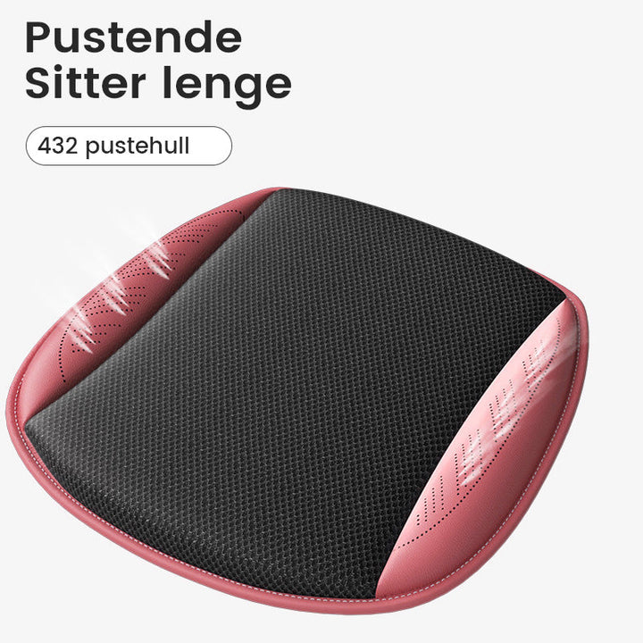 Forbedre bilkomforten med denne ventilerte kjøleputen for bilseter.