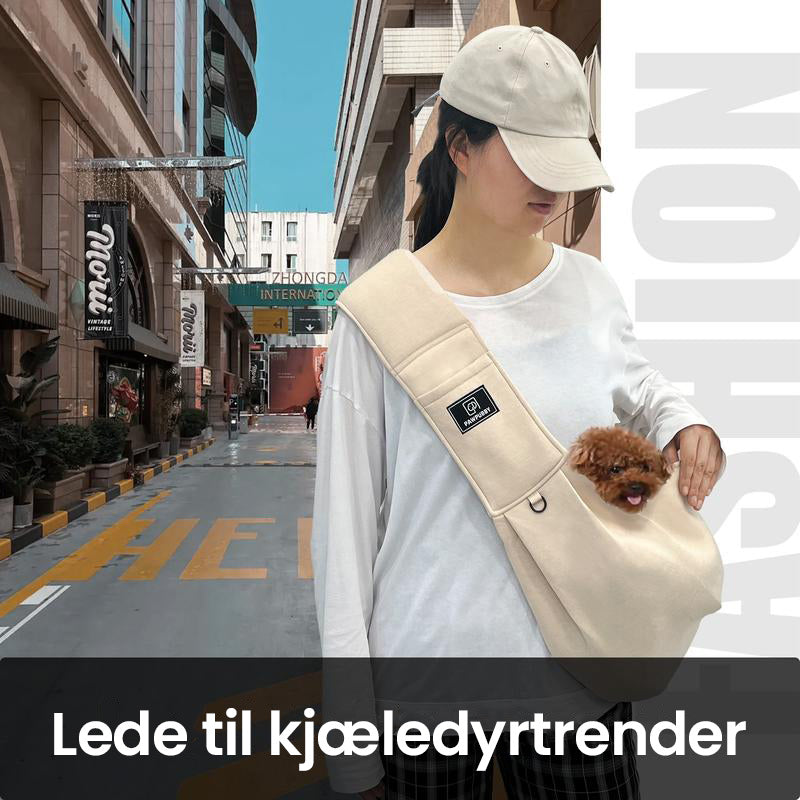 Slitesterk reisebæresele for smådyr, enkel å rengjøre og vedlikeholde.