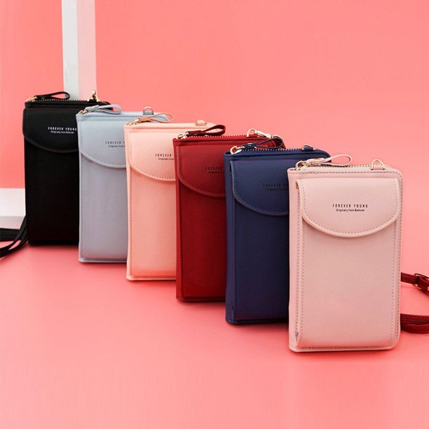 Hverdagskomfort med denne praktiske PU-skinn crossbody-vesken for damer.