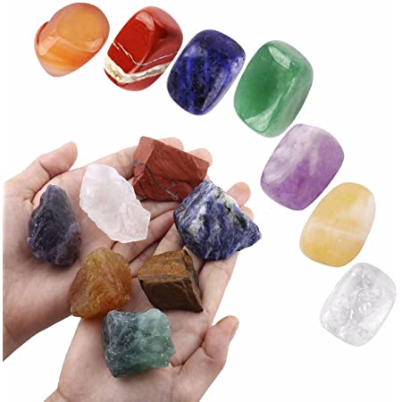 Unik 7 chakra veggdekor for hjemmedekor. Krystaller og Livets Tre symboliserer harmoni.
