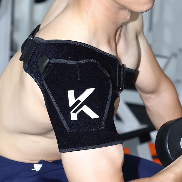 Sportsskulderbrace for optimal støtte og beskyttelse under trening og fysisk aktivitet. Reduserer risiko for skader.