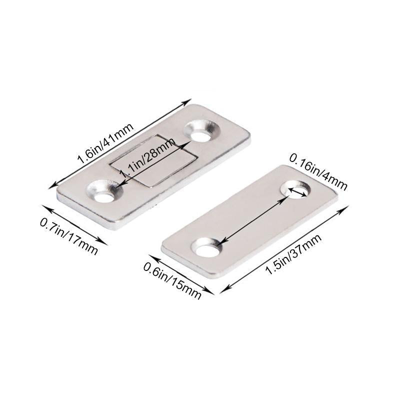 Praktisk magnetisk lukker for møbler. Sikrer skap og skuffer enkelt, usynlig og uten borehull.