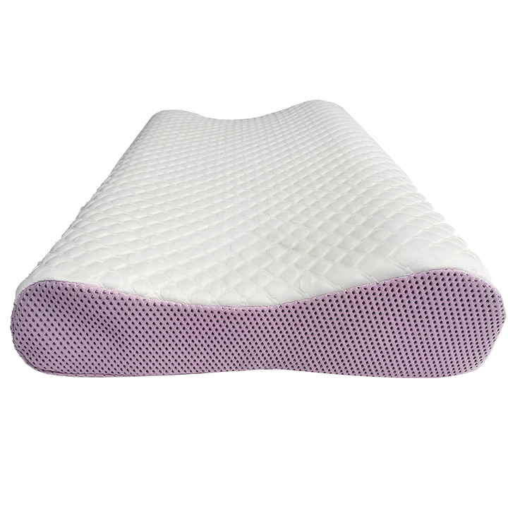 Pustende TPE nakkepute for ergonomisk nakke- og hodestøtte. Gir kjølig og komfortabel søvn for velvære.